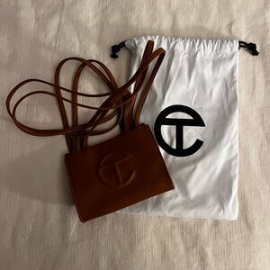 Telfar Brown Mini Bag